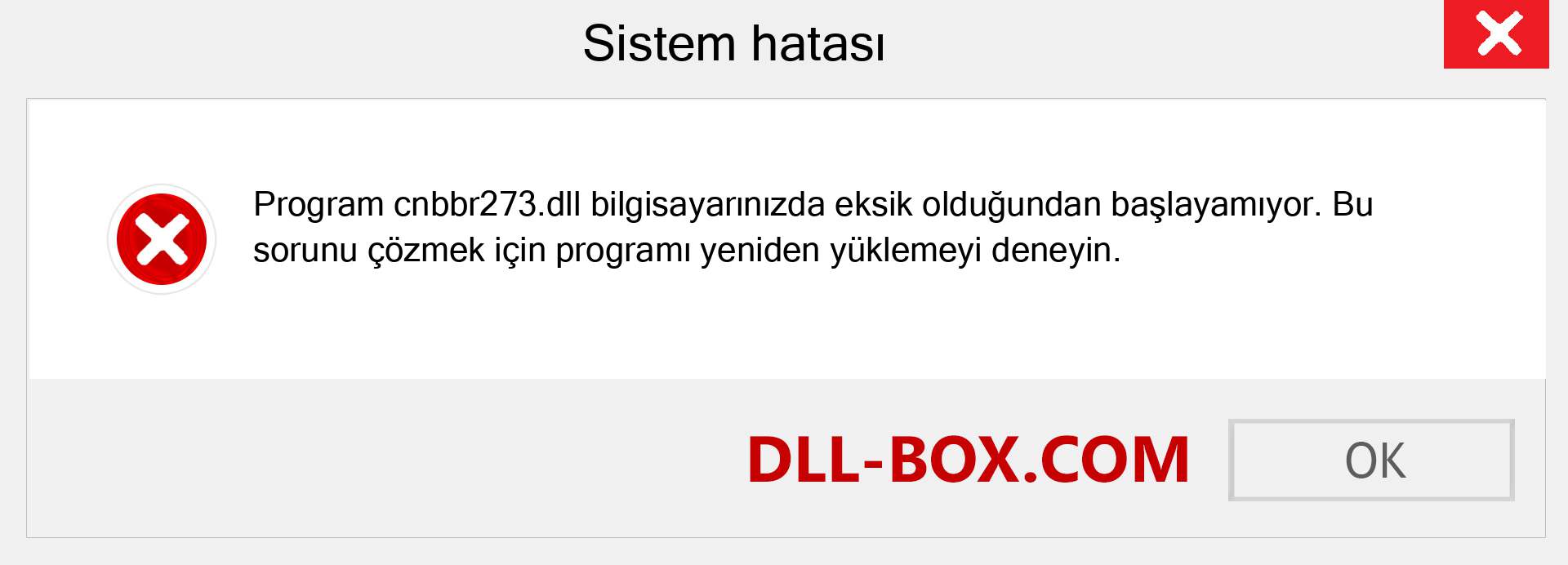 cnbbr273.dll dosyası eksik mi? Windows 7, 8, 10 için İndirin - Windows'ta cnbbr273 dll Eksik Hatasını Düzeltin, fotoğraflar, resimler